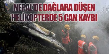 Nepal’de Dağlara Düşen Helikopterde 5 Can Kaybı