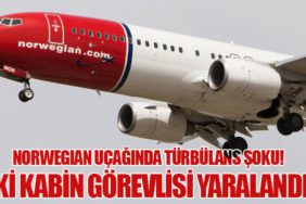 Norwegian Uçağında Türbülans Şoku! İki Kabin Görevlisi Yaralandı