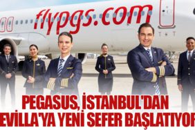 Pegasus, İstanbul'dan Sevilla'ya Yeni Sefer Başlatıyor