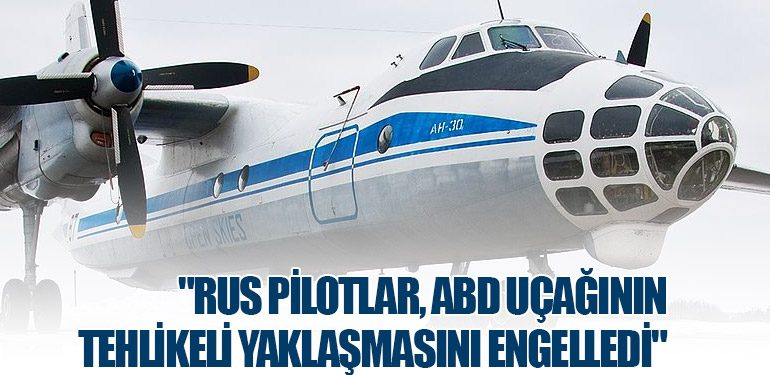 "Rus Pilotlar, ABD Uçağının Tehlikeli Yaklaşmasını Engelledi"