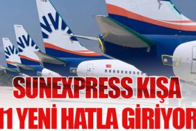 SunExpress Kışa 11 Yeni Hatla Giriyor