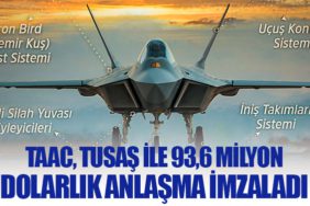 TAAC, TUSAŞ ile 93,6 milyon Dolarlık Anlaşma İmzaladı