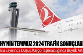 THY'nin Temmuz 2024 Trafik Sonuçları: Yolcu Sayısında Düşüş, Kargo Taşımacılığında Büyük Artış