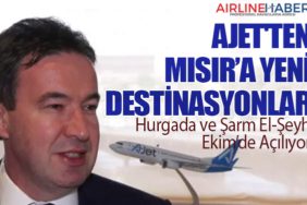 AJet'ten Mısır’a Yeni Destinasyonlar: Hurgada ve Şarm El-Şeyh Ekim’de Açılıyor