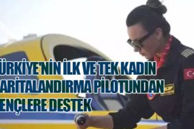 Türkiye'nin İlk ve Tek Kadın Haritalandırma Pilotundan Gençlere Destek