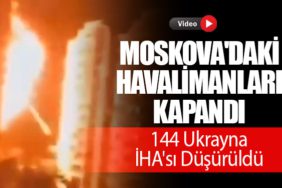 Moskova'daki Havalimanları Kapandı