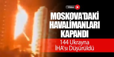 Moskova’daki Havalimanları Kapandı