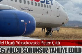 AJet Uçağı Yüksekova’da Pisten Çıktı: 185 Yolcu Sorunsuz Tahliye Edildi