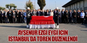 Ayşenur Ezgi Eygi İçin İstanbul’da Tören Düzenlendi