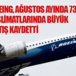 Boeing, Ağustos Ayında 737-MAX Teslimatlarında Büyük Artış Kaydetti
