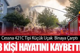 Cessna 421C Tipi Küçük Uçak Binaya Çarptı: 3 Kişi Hayatını Kaybetti