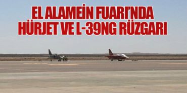 El Alamein Fuarı’nda HÜRJET ve L-39NG Rüzgarı