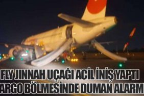 Fly Jinnah Uçağı Acil İniş Yaptı: Kargo Bölmesinde Duman Alarmı