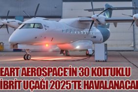 Heart Aerospace’in 30 Koltuklu Hibrit Uçağı 2025'te Havalanacak