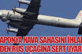 Japonya Hava Sahasını İhlal Eden Rus Uçağına Sert Uyarı