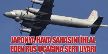 Japonya Hava Sahasını İhlal Eden Rus Uçağına Sert Uyarı