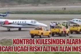 Kontrol Kulesinden Alarm: Ticari Uçağı Riski Altına Alan İniş!