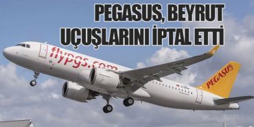 Pegasus, Beyrut Uçuşlarını İptal Etti