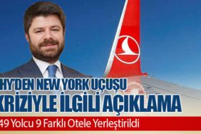 THY’den New York Uçuşu Kriziyle İlgili Açıklama. 349 Yolcu 9 Farklı Otele Yerleştirildi