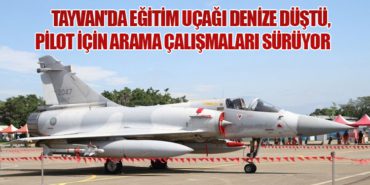 Tayvan’da Eğitim Uçağı Denize Düştü, Pilot İçin Arama Çalışmaları Sürüyor