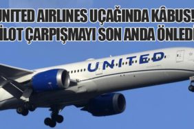 United Airlines Uçağında Kâbus! Pilot Çarpışmayı Son Anda Önledi