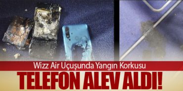 Wizz Air Uçuşunda Yangın Korkusu: Telefon Alev Aldı!