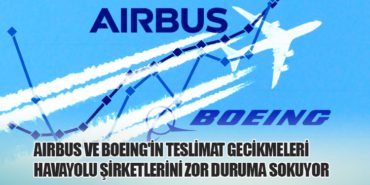 Airbus ve Boeing’in Teslimat Gecikmeleri Havayolu Şirketlerini Zor Duruma Sokuyor