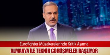 Eurofighter Müzakerelerinde Kritik Aşama: Almanya İle Teknik Görüşmeler Başlıyor