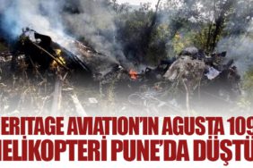 Heritage Aviation’ın Agusta 109 Helikopteri Pune’da Düştü