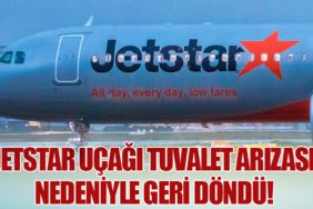 Jetstar Uçağı Tuvalet Arızası Nedeniyle Geri Döndü!