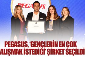 Pegasus, ‘gençlerin en çok çalışmak istediği’ şirket seçildi