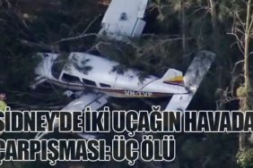 Sidney'de İki Uçağın Havada Çarpışması: Üç Ölü