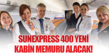 SunExpress 400 Yeni Kabin Memuru Alacak!
