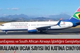 SunExpress ve South African Airways İşbirliğini Genişletiyor: Kiralanan Uçak Sayısı İki Katına Çıkıyor