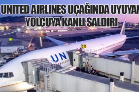United Airlines Uçağında Uyuyan Yolcuya Kanlı Saldırı