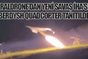 Uraldrone’dan Yeni Savaş İHA’sı: Berdysh Quadcopter Tanıtıldı