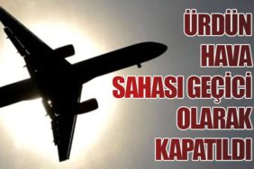Ürdün Hava Sahası Geçici Olarak Kapatıldı