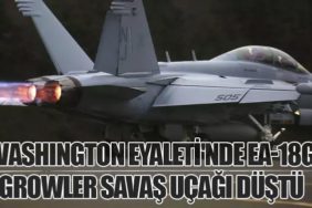 Washington Eyaleti'nde EA-18G Growler Savaş Uçağı Düştü
