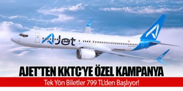 AJet’ten KKTC’ye Özel Kampanya: Tek Yön Biletler 799 TL’den Başlıyor!