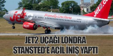 Jet2 Uçağı Londra Stansted’e Acil İniş Yaptı