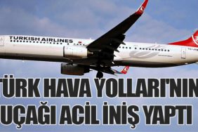 Türk Hava Yolları'nın Uçağı Acil İniş Yaptı