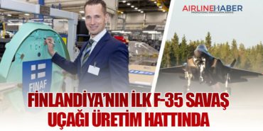 Finlandiya’nın İlk F-35 Savaş Uçağı Üretim Hattında