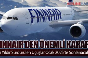 Finnair'den Önemli Karar: İki Yıldır Sürdürülen Uçuşlar Ocak 2025'te Sonlanacak