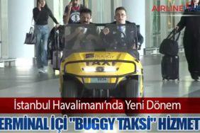 İstanbul Havalimanı’nda Yeni Dönem: Terminal İçi "Buggy Taksi" Hizmeti