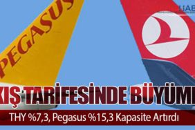Kış Tarifesinde Büyüme: THY %7,3, Pegasus %15,3 Kapasite Artırdı