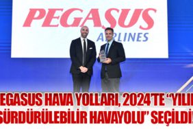 Pegasus, 2024’te “Yılın Sürdürülebilir Havayolu” Seçildi!