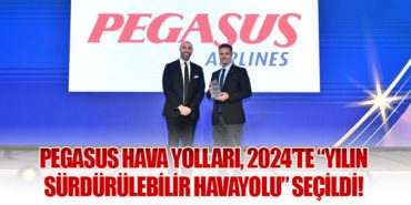 Pegasus, 2024’te “Yılın Sürdürülebilir Havayolu” Seçildi!