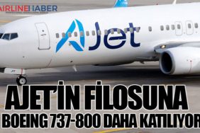 AJet’in Filosuna 9 Boeing 737-800 Daha Katılıyor