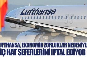 Lufthansa, Ekonomik Zorluklar Nedeniyle İç Hat Seferlerini İptal Ediyor
