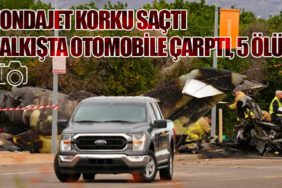 HondaJet Korku Saçtı: Kalkışta Otomobile Çarptı, 5 Ölü!